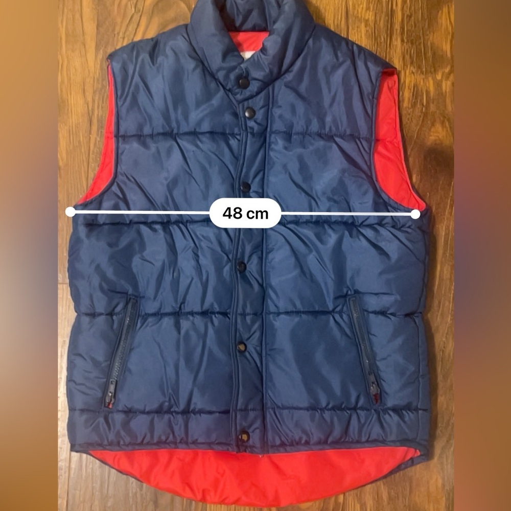 Vintage MEC navy puffer vest S - Picture 7 of 8